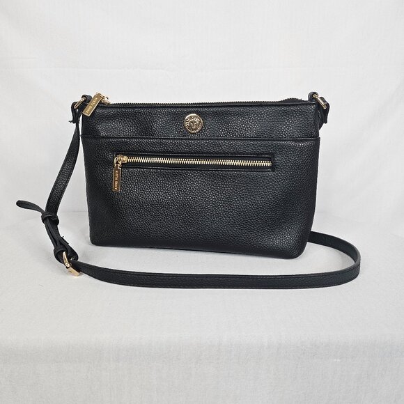 ANNE KLEIN Black Purse with Adjustable Strap - Picture 1 of 16